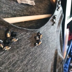 Never Worn. Zara Jeweled Top.